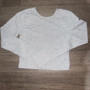 Edikted Low Back Long Sleeve Top